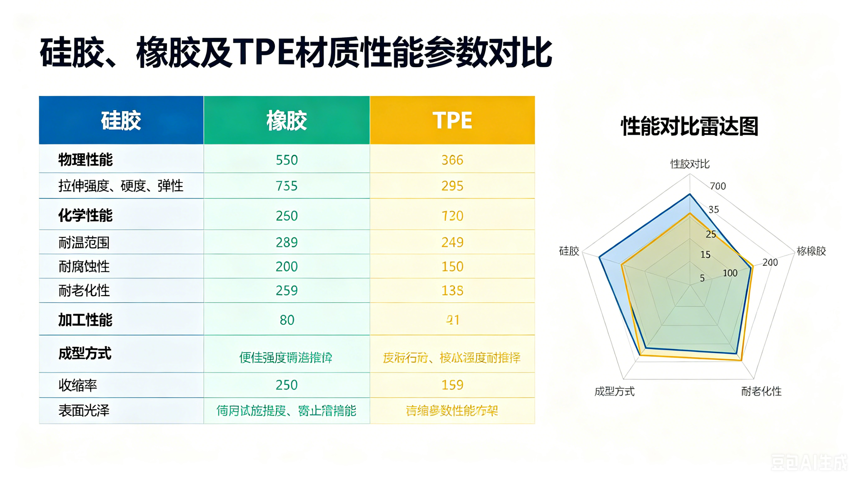 硅胶材质性能测试图表，显示耐高温性能曲线，实验室环境下材料测试场景